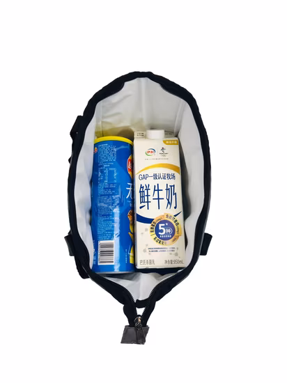 Sacola térmica à prova de vazamentos RPET Bolsa térmica isolada antibacteriana com Multi