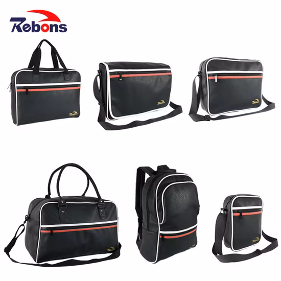 Bolsa grande personalizada de couro PU vegano para bagagem de viagem de fim de semana para homens