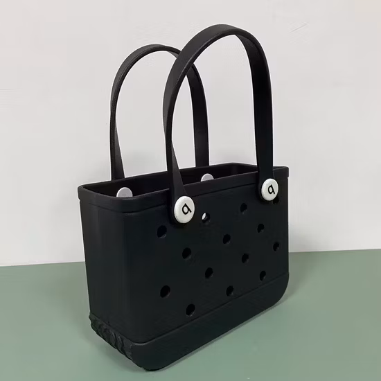 Saco de praia de borracha extra grande personalizado para verão ao ar livre, melhor vendedor, bolsa tote de eva, estilo praia e bolsa esportiva